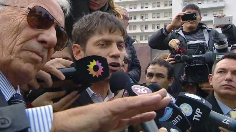 Kicillof: “Es una denuncia política, armada, no hay ninguna acusación”