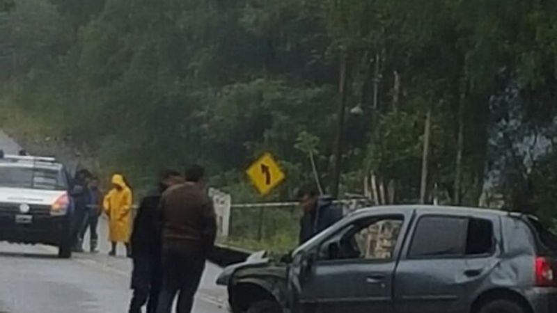 Tres profesionales médicos sufrieron un grave accidente