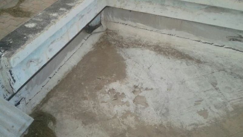 Trabajos de reparación en la Escuela Especial N° 8 de Piedra Blanca