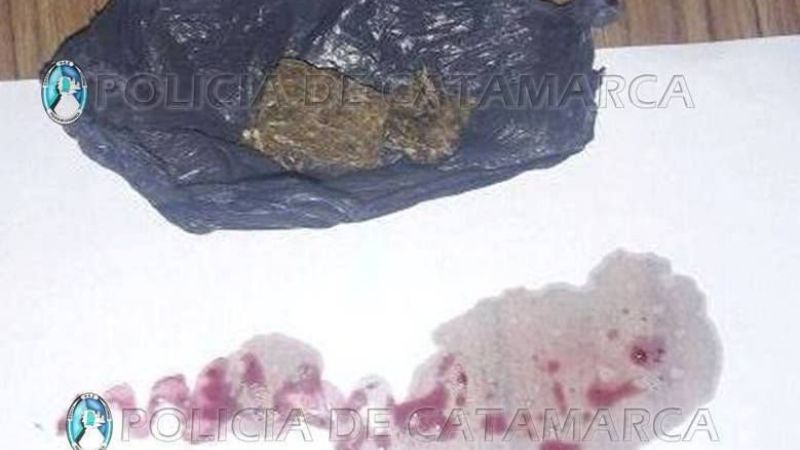 Transportaban verduras y droga