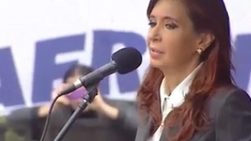 CFK: “Me pueden meter presa, pero me no van a callar"