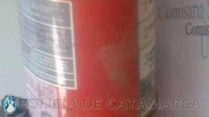 Secuestran un matafuegos