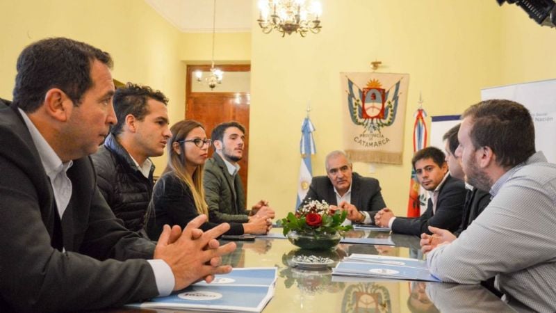 Funcionarios nacionales fueron recibidos por el vicegobernador