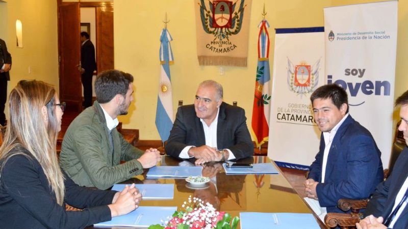 Funcionarios nacionales fueron recibidos por el vicegobernador