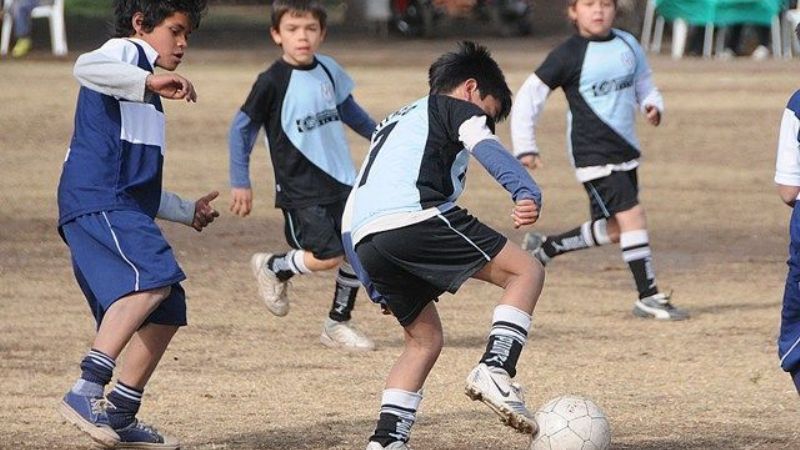 Pibes chacareros jugaron parcialmente la 1ra. fecha