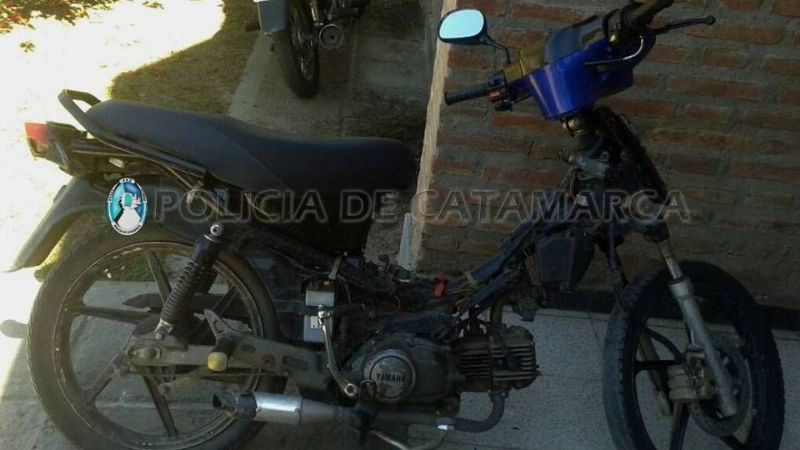 Recuperan elementos robados y demoran a un menor