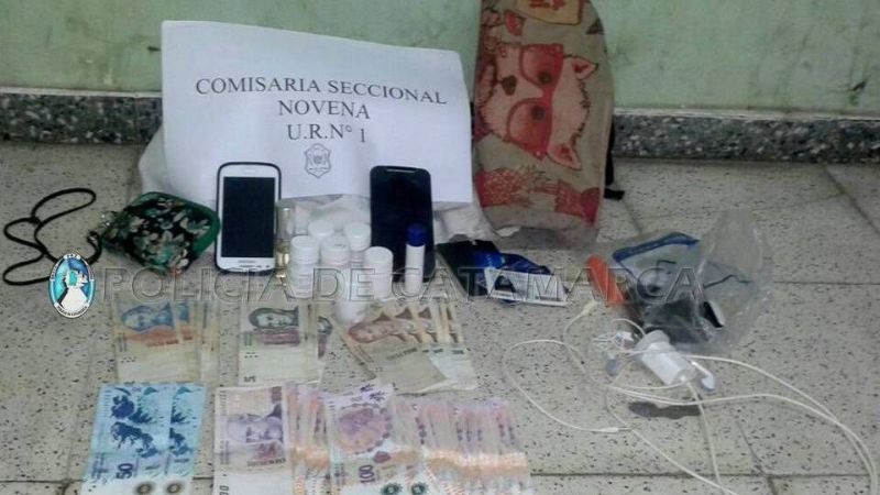 Recuperan elementos robados y demoran a un menor