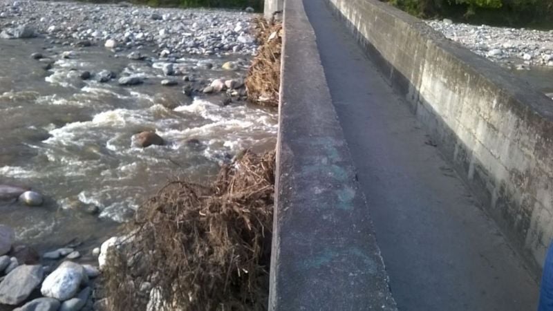Verificaron daños en localidades ambateñas dañadas por el temporal