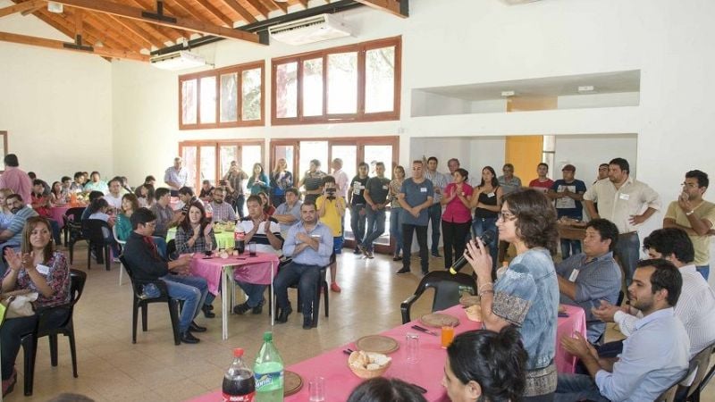 Lucía cerró el Congreso de la Generación Intermedia del PJ
