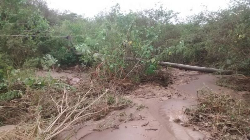 Crecida del río Huacra dejó sin luz a tres localidades catamarqueñas