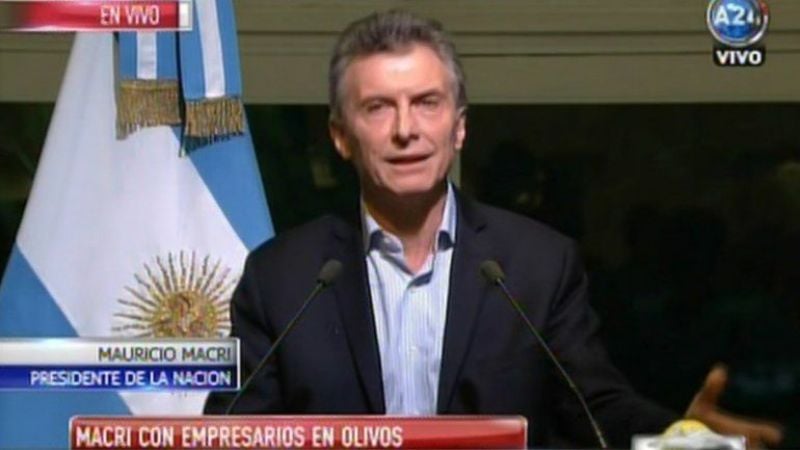 Macri enviará al Congreso un proyecto de ley sobre primer empleo para jóvenes