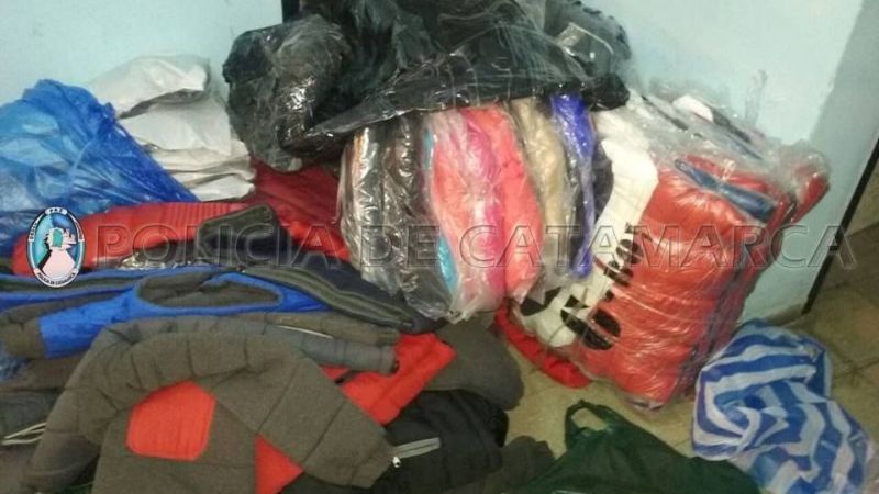 Secuestran mercadería de origen extranjero en Capayán