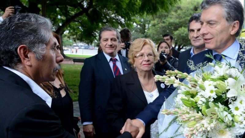 Macri rindió homenaje a los veteranos de Malvinas