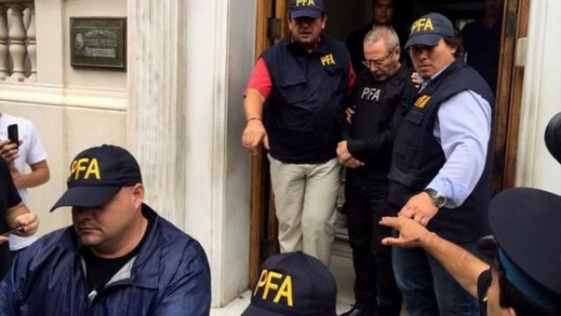 Ricardo Jaime es trasladado de Córdoba a Buenos Aires