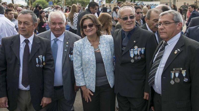 Emotivo homenaje a los héroes de Malvinas
