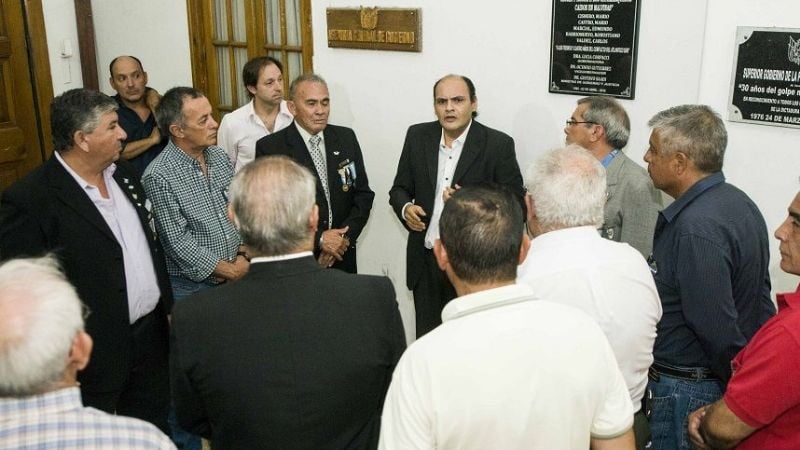 Emotivo homenaje a los héroes de Malvinas