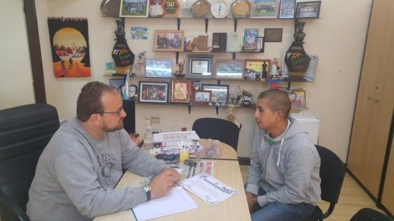 Brumec recibió al ciclista Ibáñez, subcampeón Argentino Máster