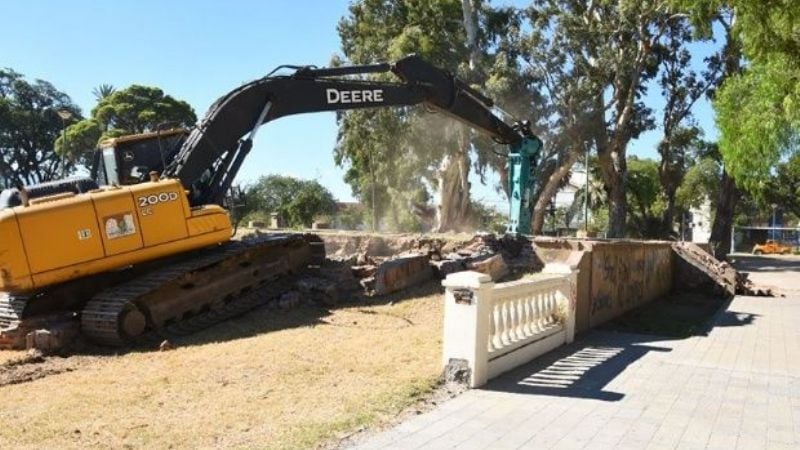 Por obra en la Alameda, suspensión del servicio de agua potable