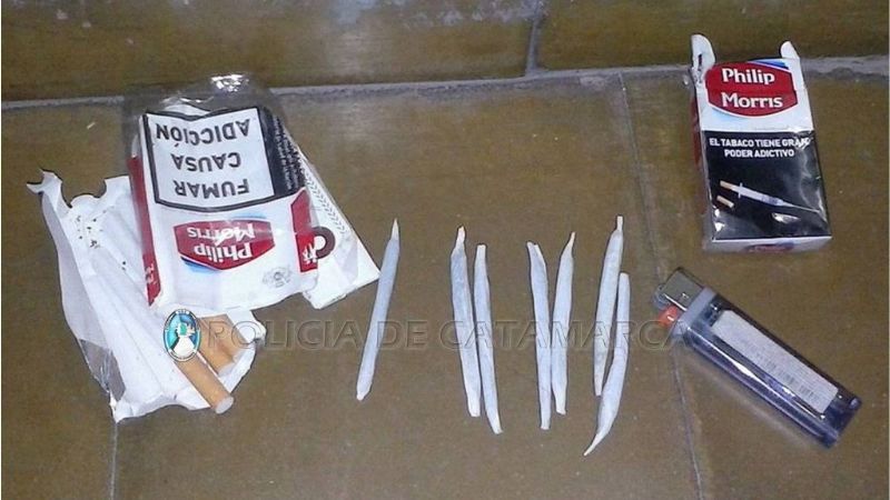 Tenían siete porros