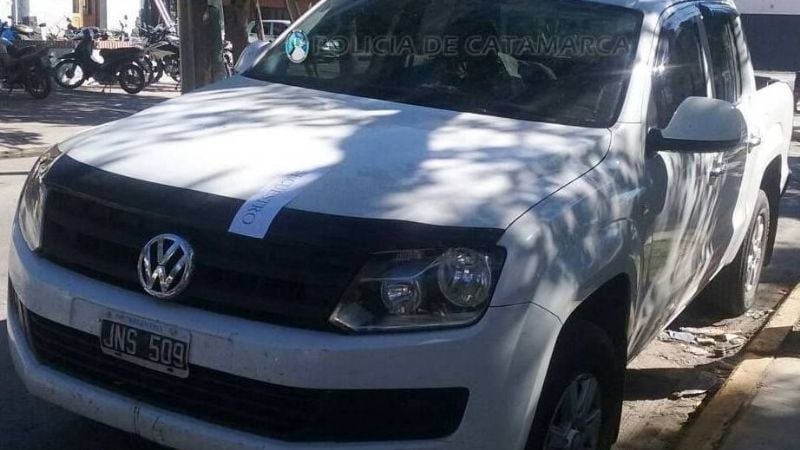Secuestran una camioneta y arrestan a un sujeto domiciliado en Río Negro
