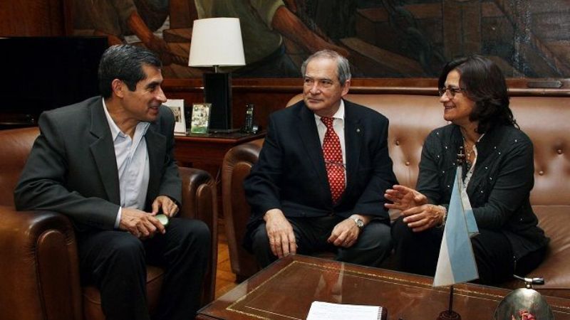 La Gobernadora se reunió con tres ministros nacionales