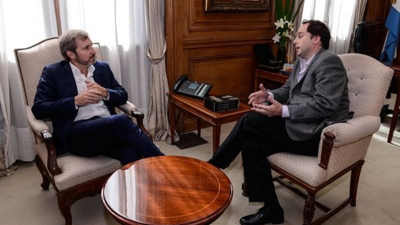 Mera se reunió con Frigerio