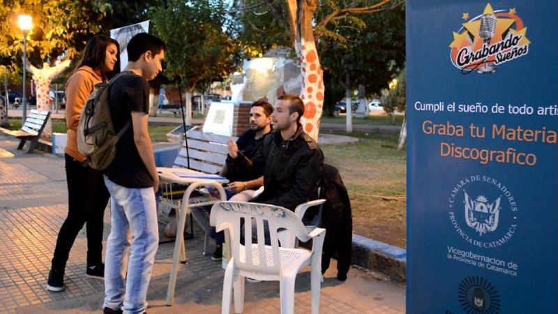 Aristas de Tinogasta preparados para “Grabando Sueños”