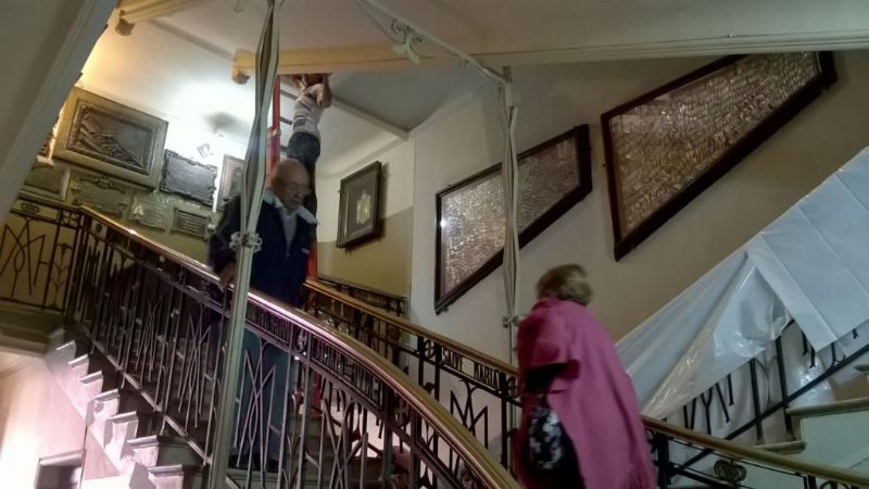 Acondicionan el Camarín de la Virgen con vista a los festejos por los 100 años