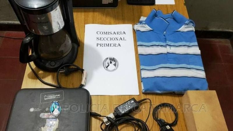 Demorado con elementos de dudosa procedencia