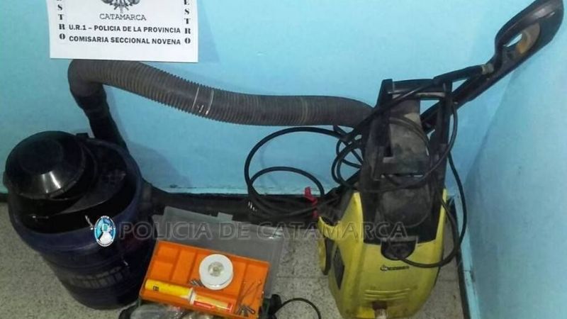 Demoran a un adolescente con elementos robados