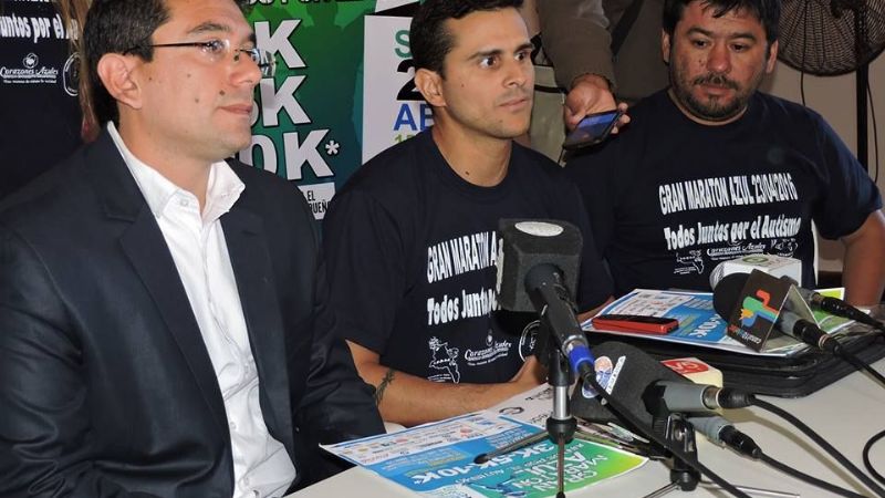 “Gran Maratón Azul, juntos por el autismo”