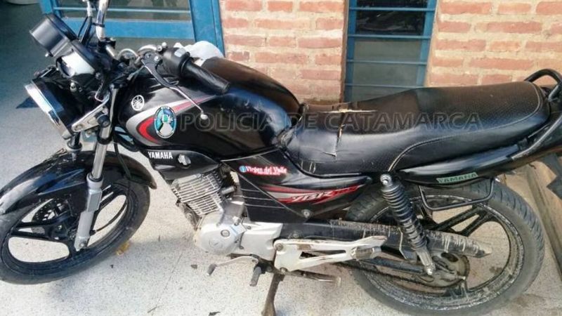 Recuperan una moto robada