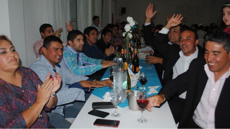 Gran festejo de Unión de La Puerta como campeón de la Ambateña