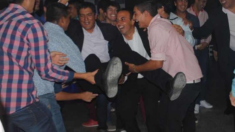 Gran festejo de Unión de La Puerta como campeón de la Ambateña