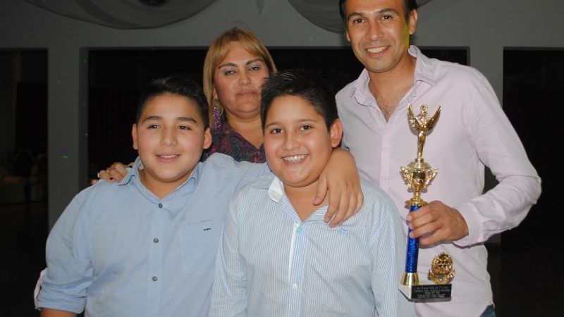 Gran festejo de Unión de La Puerta como campeón de la Ambateña