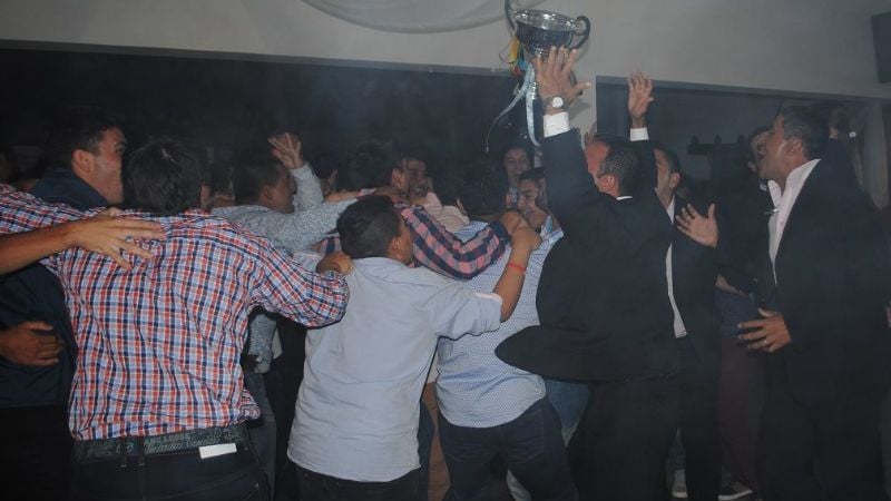 Gran festejo de Unión de La Puerta como campeón de la Ambateña