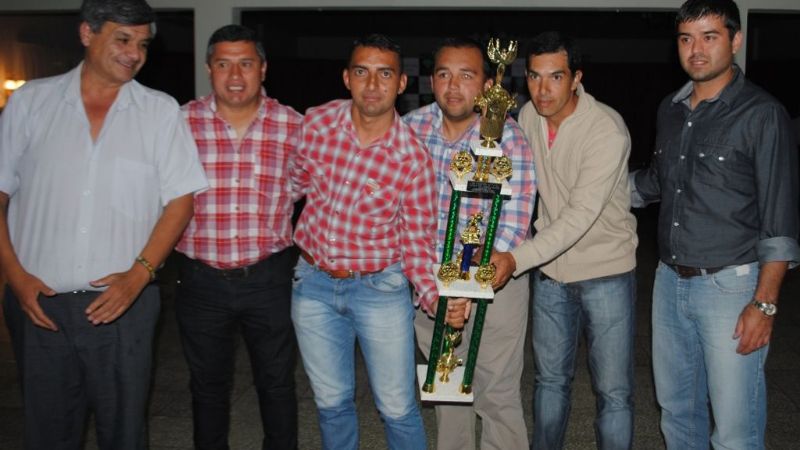 Gran festejo de Unión de La Puerta como campeón de la Ambateña