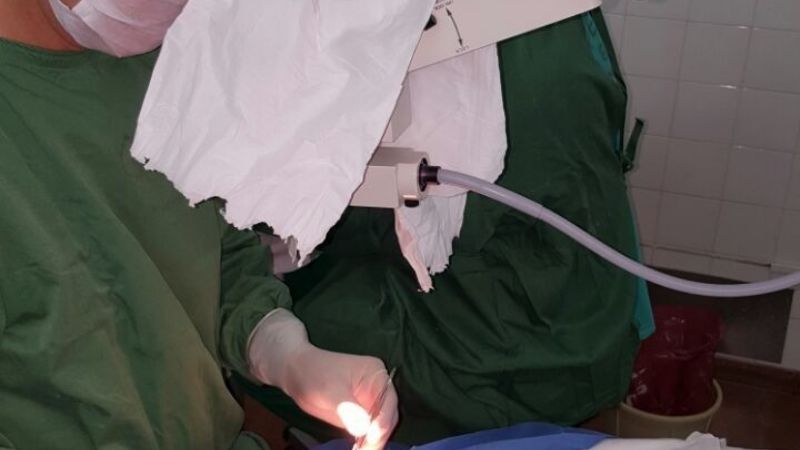 Otro exitoso transplante de córnea en el Hospital San Juan Bautista