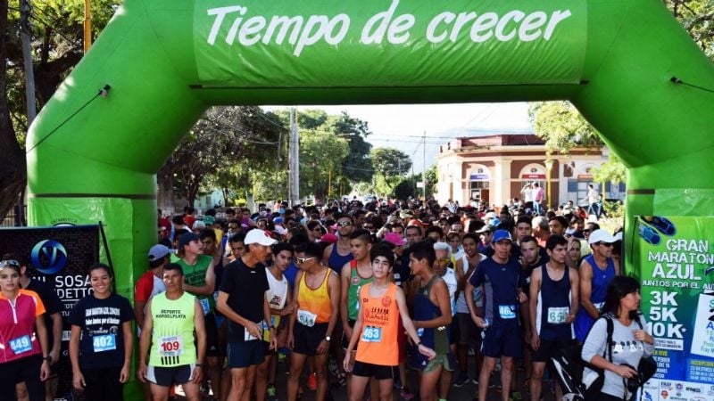 Se concretó en FME la “Gran Maratón Azul”