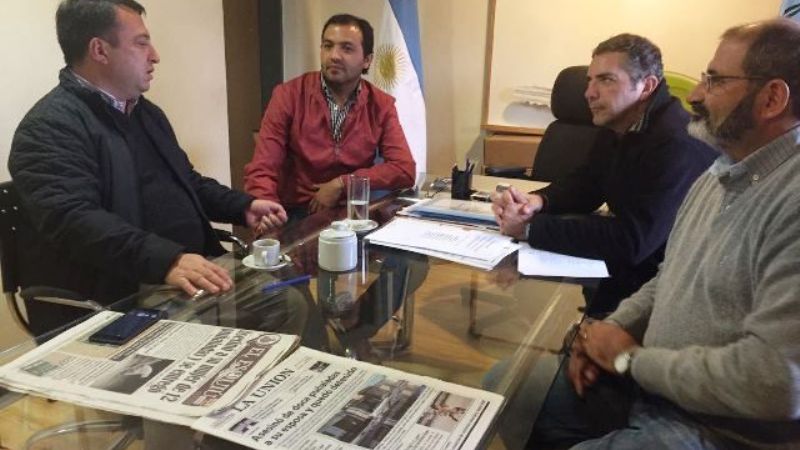 Ultiman detalles para inicio de obra de ampliación de cloacas en Santa María