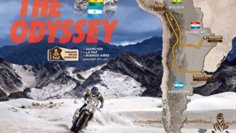 El Dakar 2017, que largará en Paraguay, pasará por Catamarca
