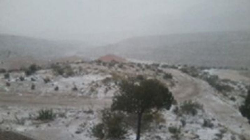 Nieve en Minas Capillitas