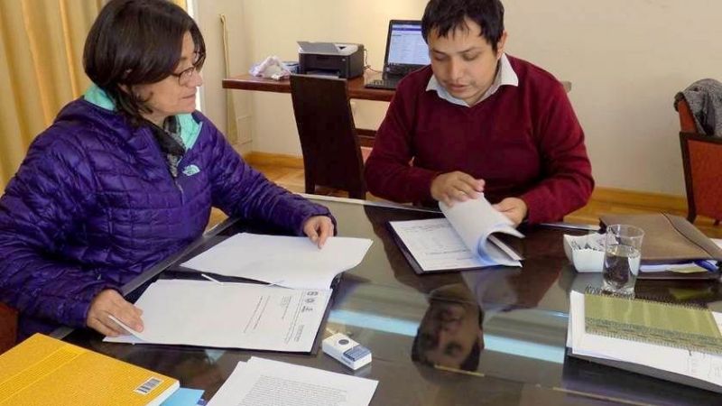 Diálogo entre Nóblega y Corpacci