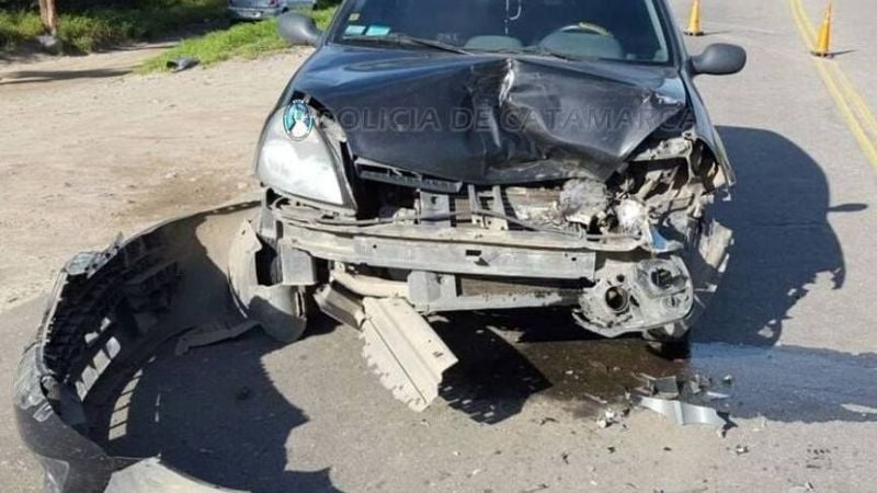 Chocaron un auto y una camioneta en Valle Viejo