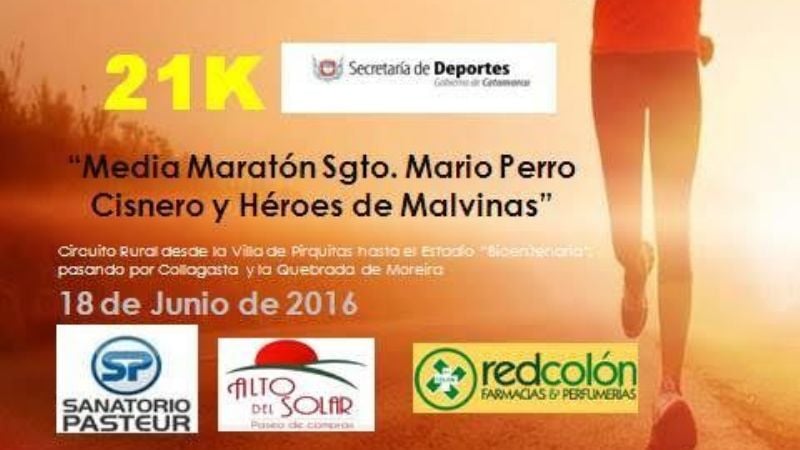 Gran corrida atlética de Las Pirquitas al circuito “Dr. Jose Guido Jalil”
