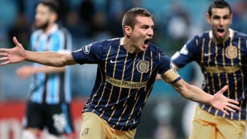 Rosario Central venció a Gremio en Brasil y puso un pie en los 4tos.