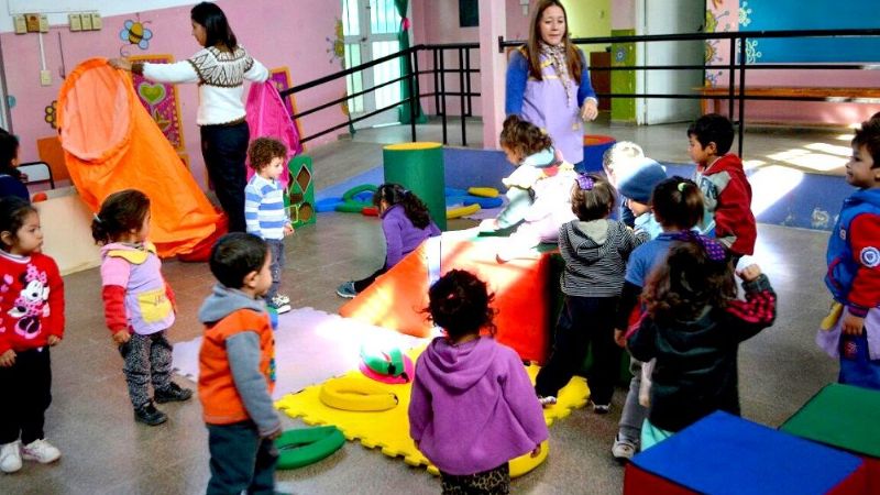 Dictaron talleres lúdicos en los Centros de Desarrollo Infantil