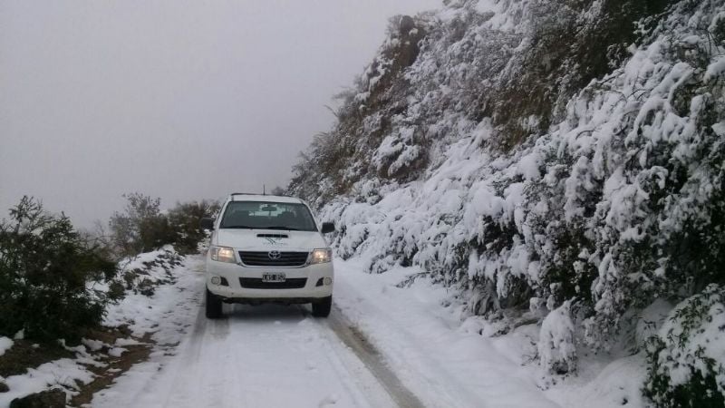 Rutas provinciales, transitables con precaución