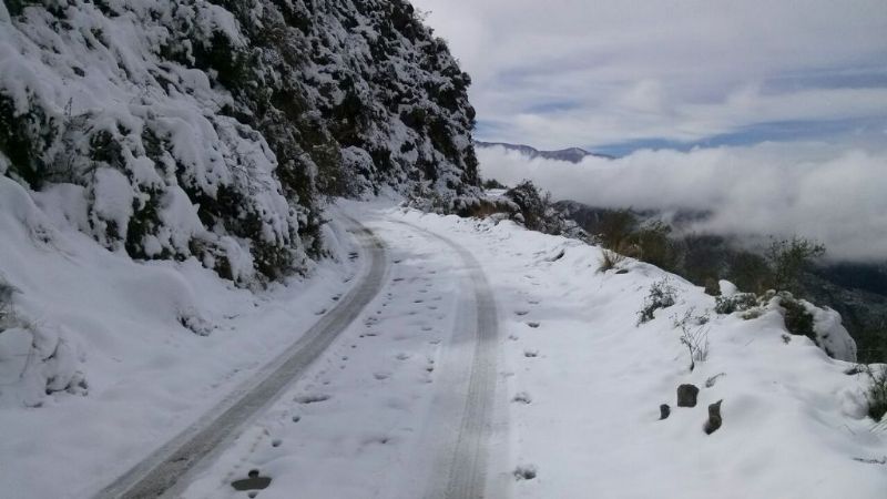Rutas provinciales, transitables con precaución