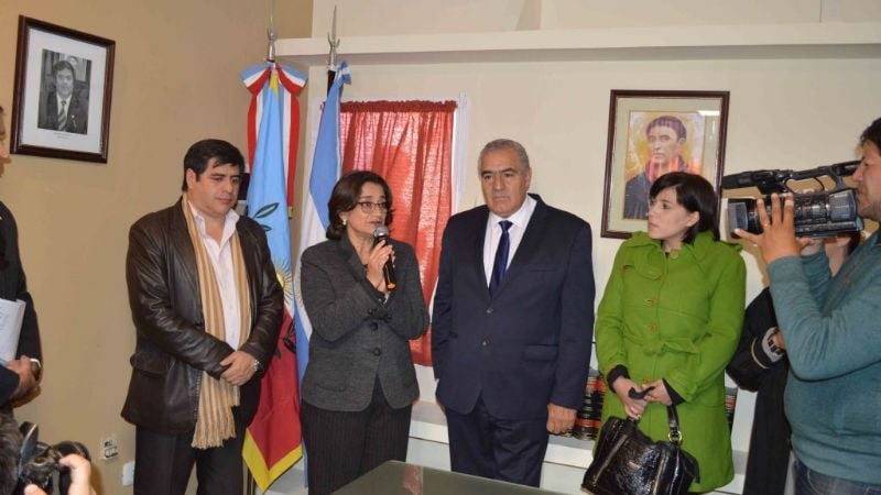 Gutiérrez acompañó la inauguración de Diputados